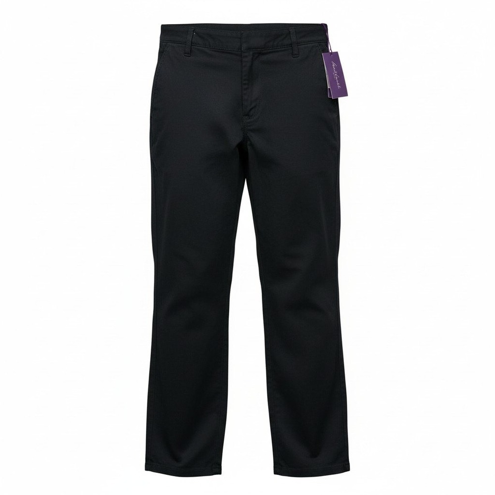 Gloria‎ Vanderbilt Womens Black Straight Leg Pants Size 16 - Picture 2 of 9